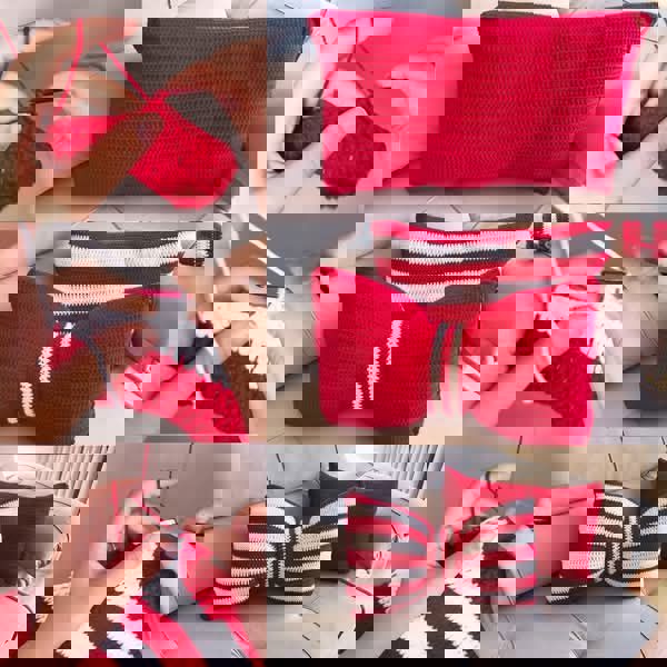 مخدة كروشيه