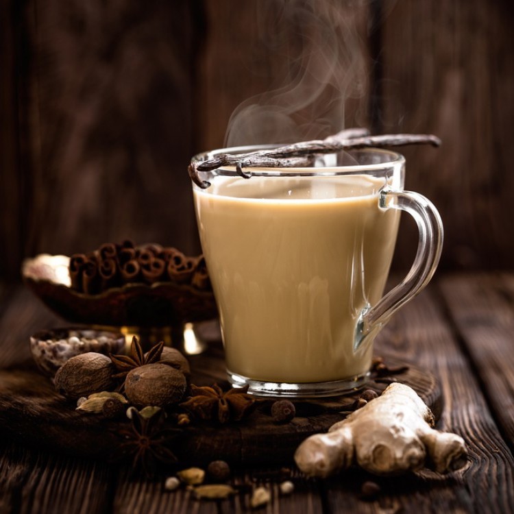 شاي كرك بالزعتر