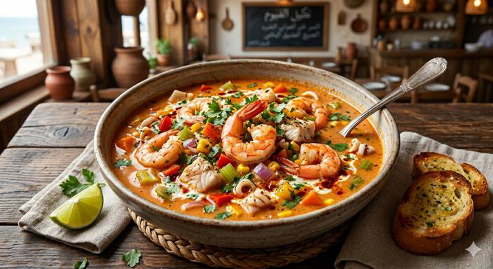 شوربة جمبري ماكس
