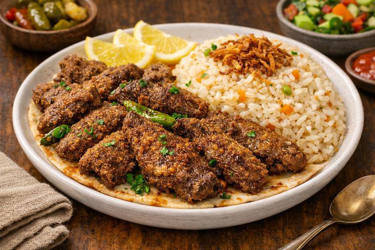 وجبة ربع كبدة بالردة