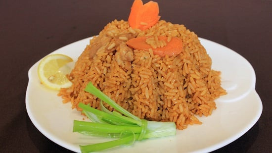 طبق أرز سادة