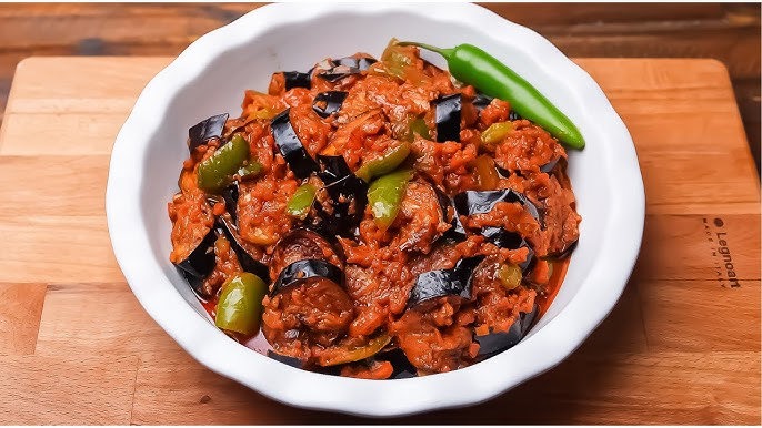 طبق مسقعة باذنجان