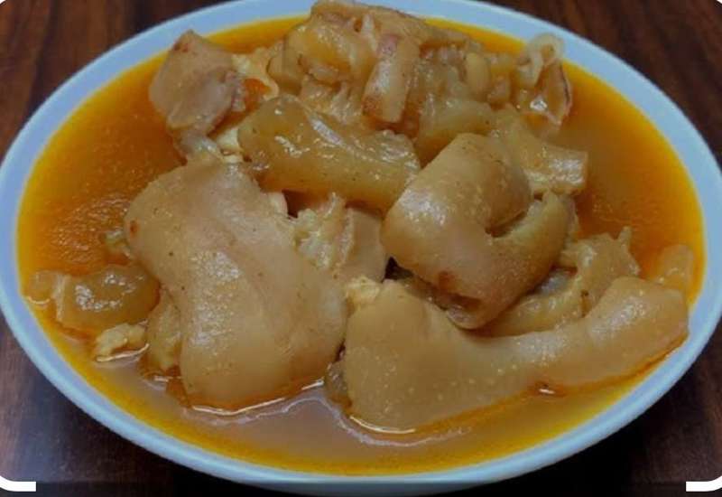 شوربة كوارع مخلية